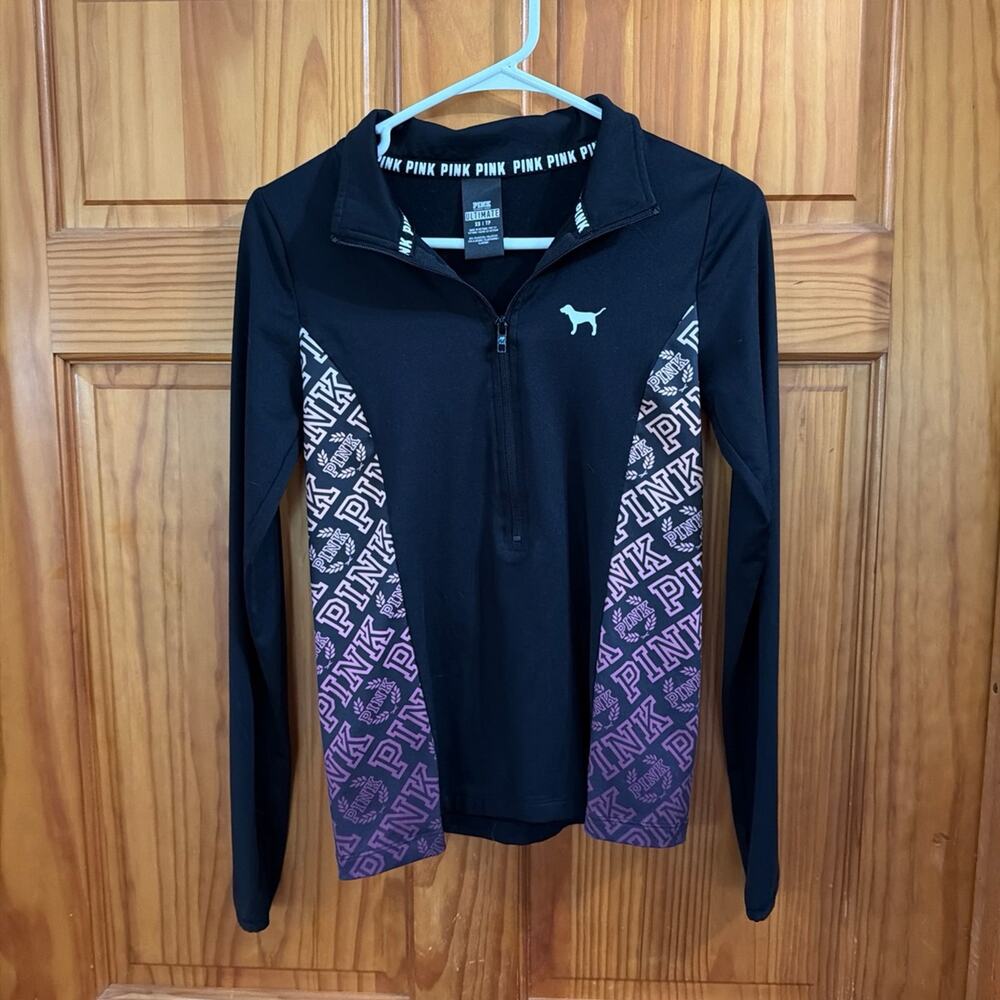 PINK Victoria's Secret Athletic Zip-Up Jacket Size Xsmall